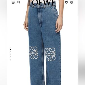 Loewe Anagram Jeans